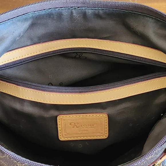 Rioni (Moda Italia) Hand Bag - La Tour Eiffel Style - Picture 4 of 10